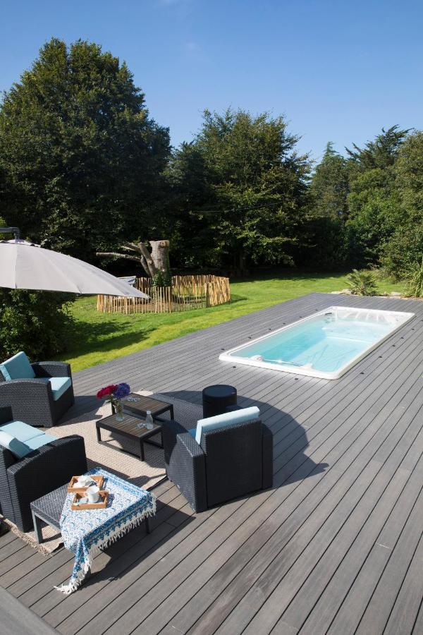 Eden Locquirec - Piscine & Spa Chambre D Hotes Εξωτερικό φωτογραφία